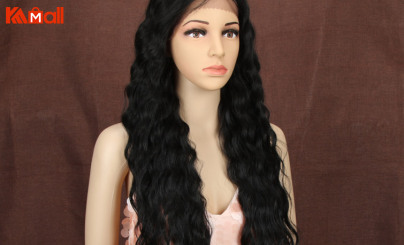 cheap orange human hair wig online